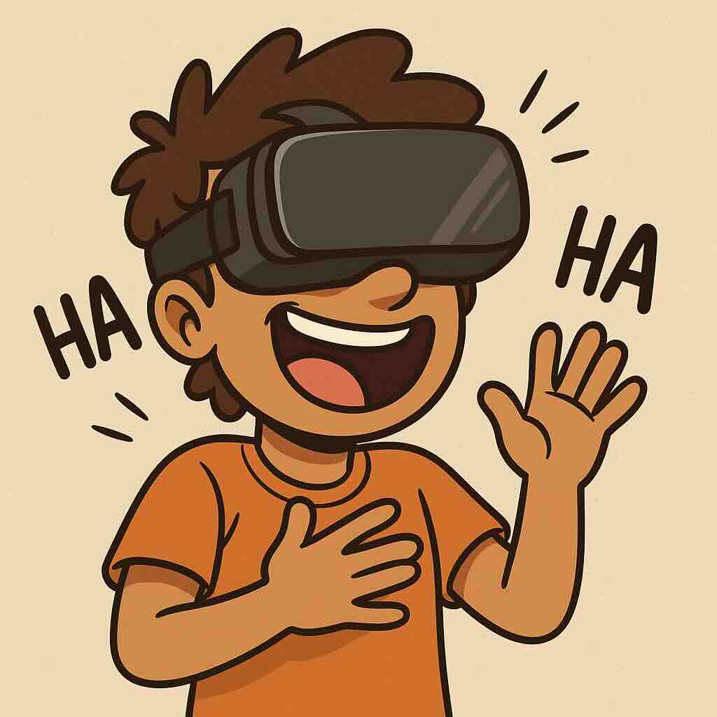 VR comedy experience